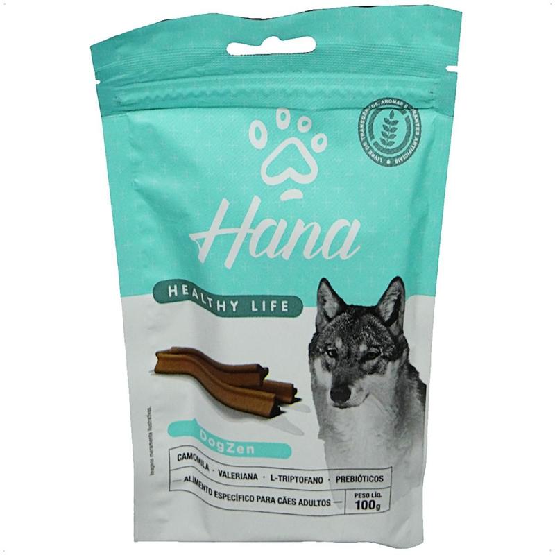 Snack hana healthy life dogzen cães adultos 100g kit com 3